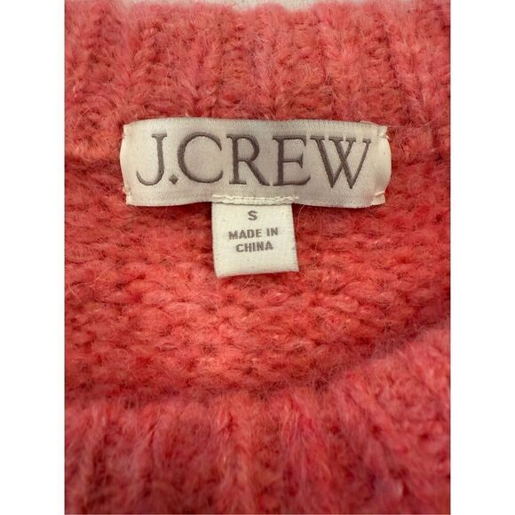 J. Crew Pink Wool Sweater- Size S - Picture 6 of 10